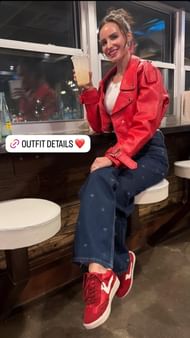 Samantha Busch's outfit for the worship concert (Source: @samanthabusch via Instagram)
